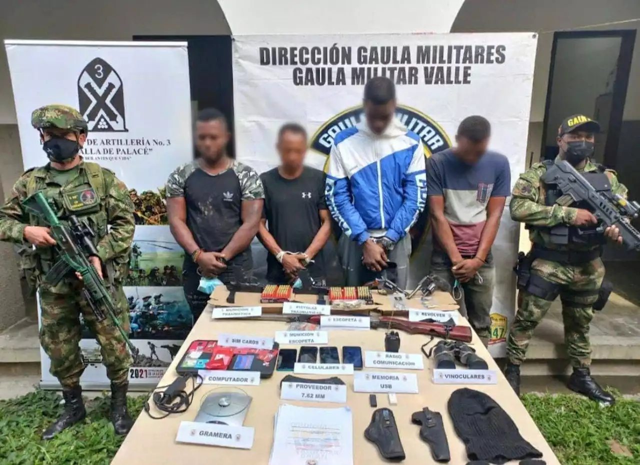 Se hacían pasar por disidentes de las Farc para extorsionar a comerciantes en Valle