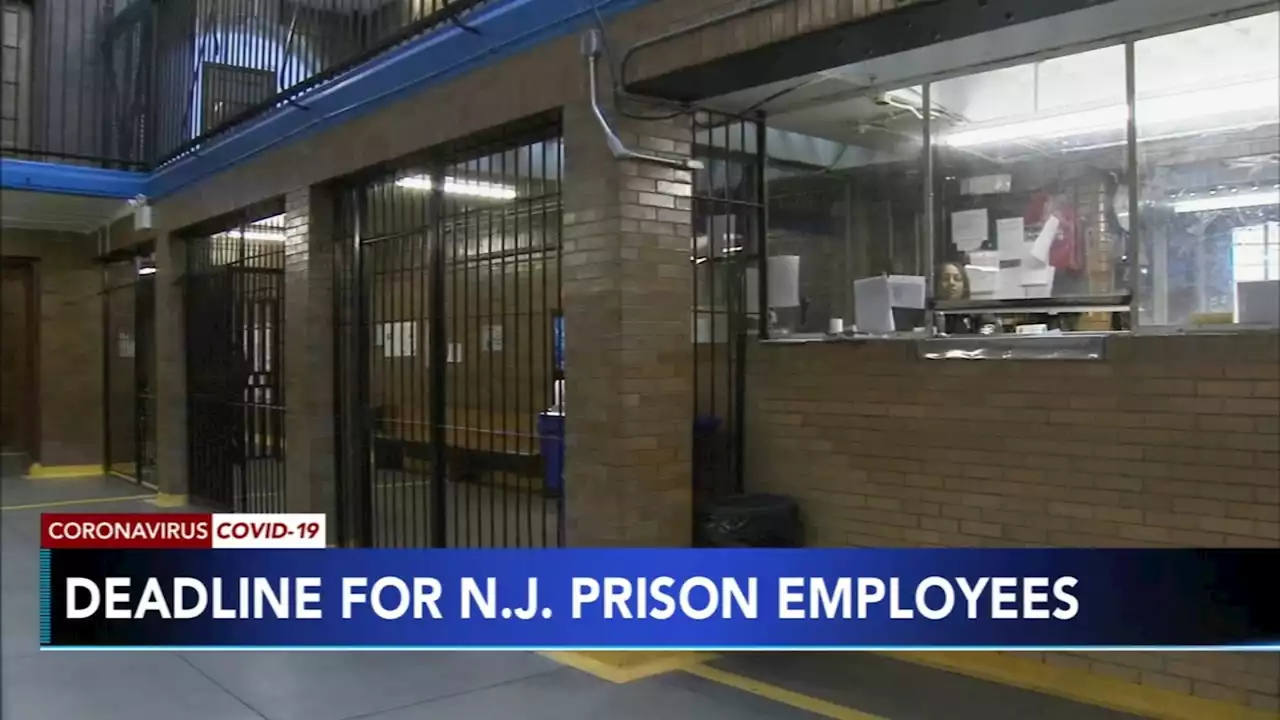 Thousands of New Jersey corrections workers face vaccine mandate deadline