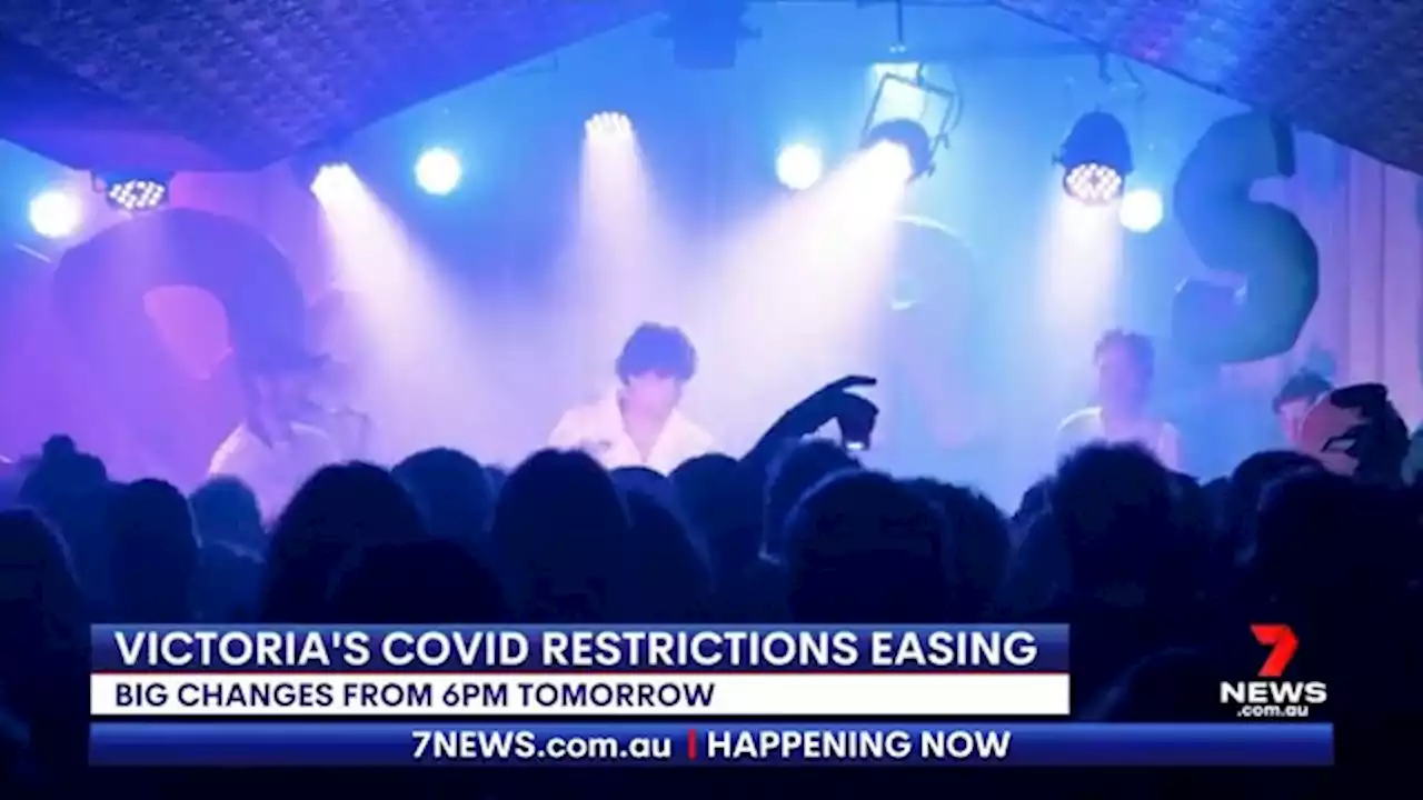 Some of Victoria’s last remaining COVID-19 restrictions are being lifted