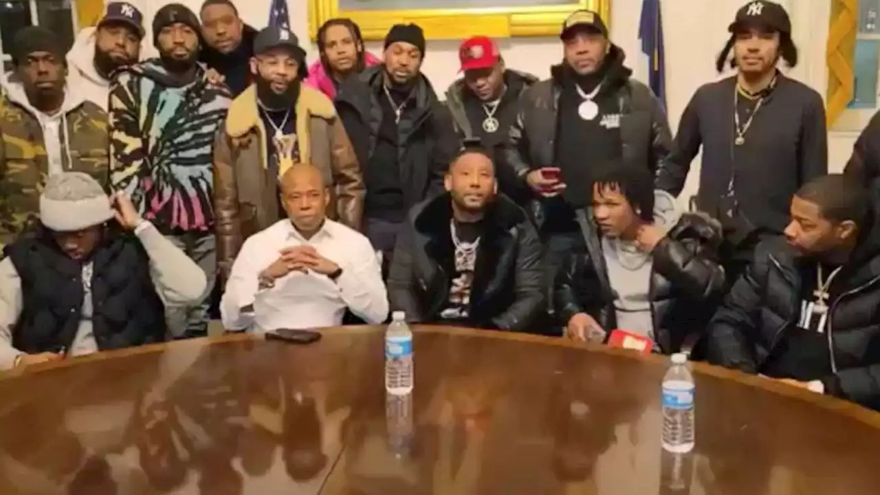 NYC Mayor Eric Adams clarifies criticism of drill music after meeting with rappers