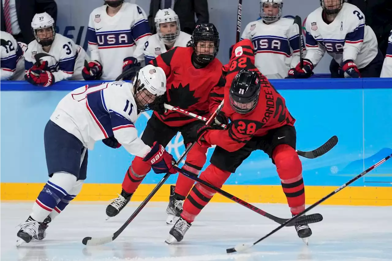 Canada snags Olympic hockey gold in 3-2 win over US women