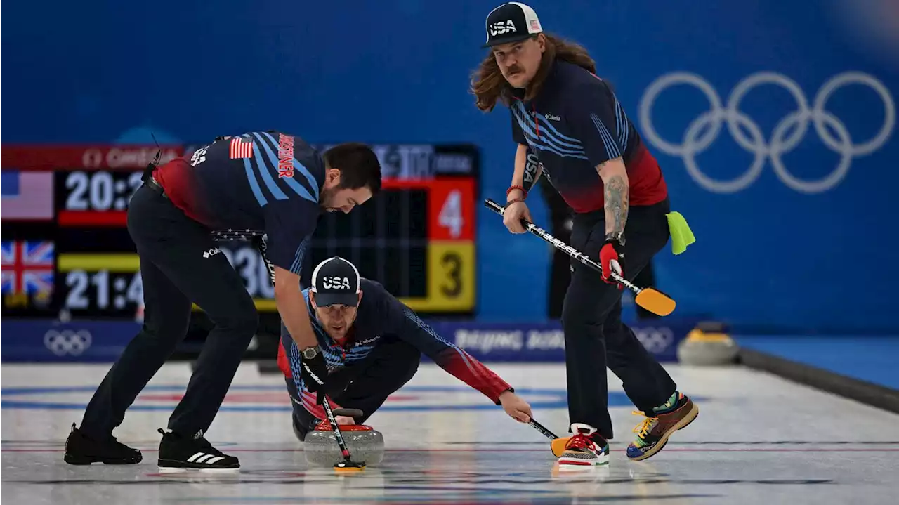 U.S. men's curling loses in semifinal to Great Britain