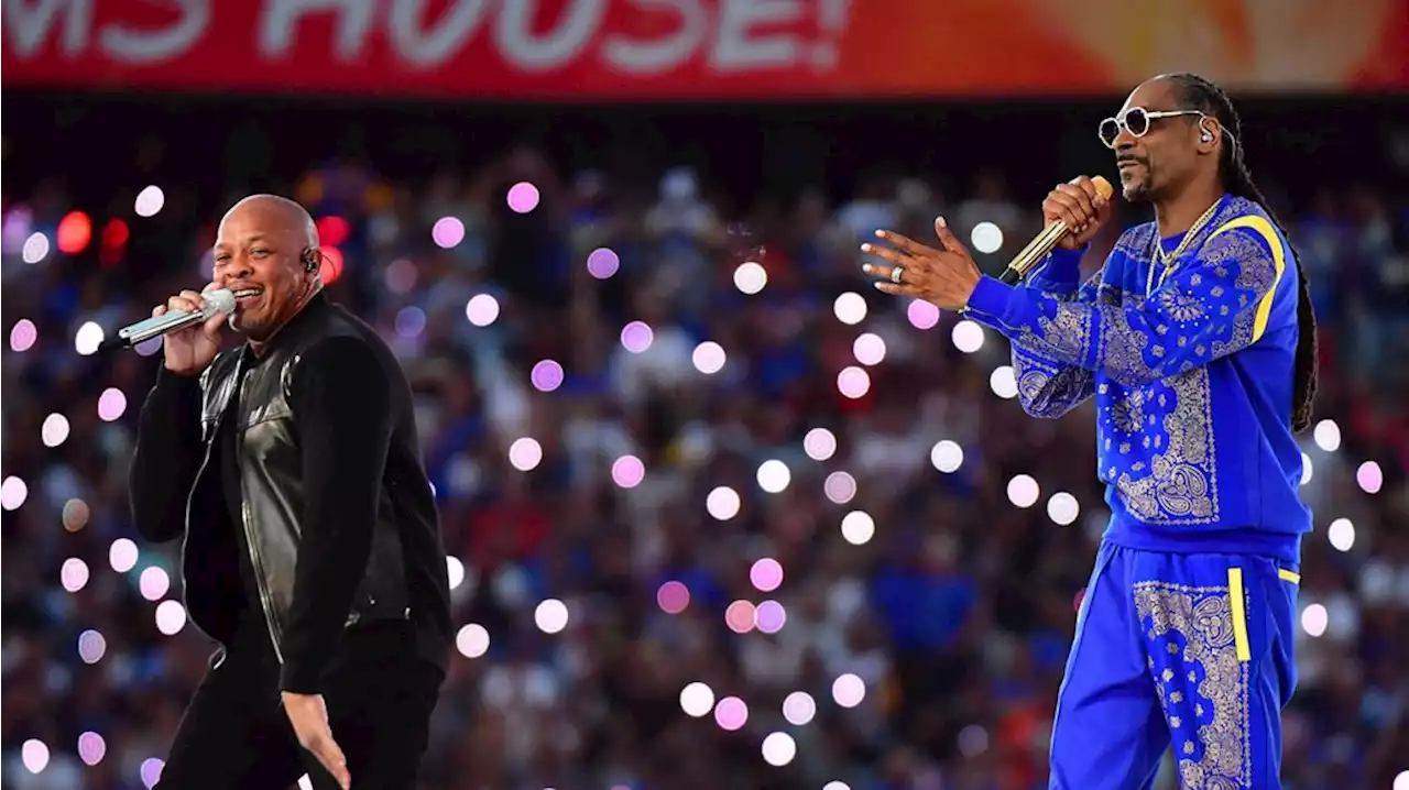 2022 Super Bowl Halftime Brings 121% Bump in Streaming for Dr. Dre & Crew