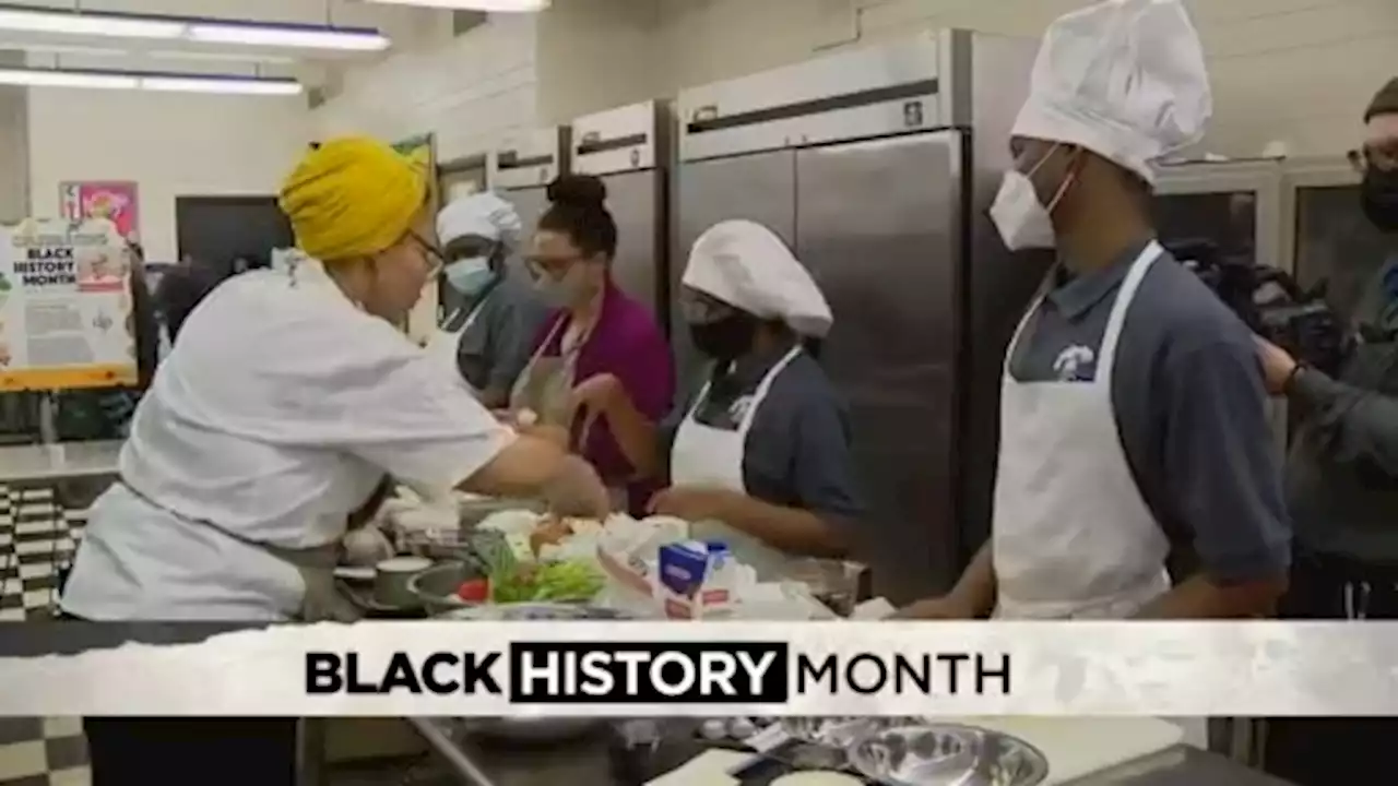 Chef Chloe Gould Celebrates Black History Month With Students From Her CPS Alma Mater