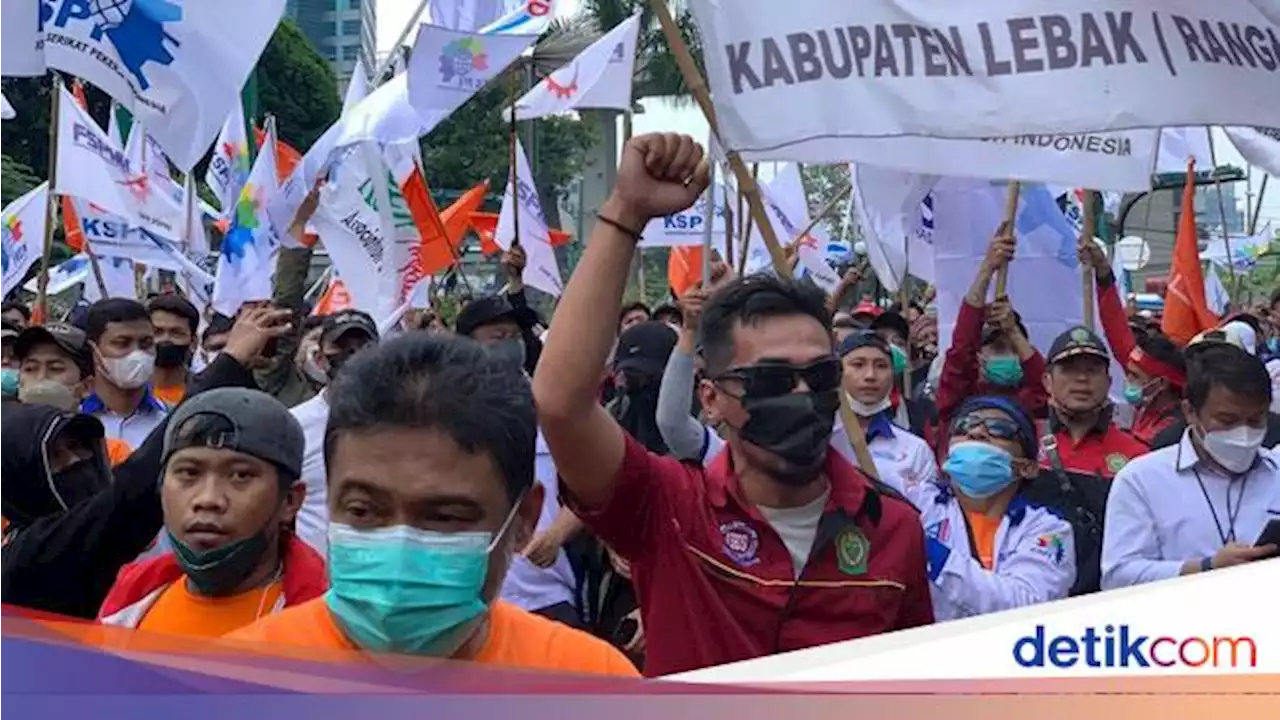 Didemo dari Pagi, Menaker Akhirnya Temui Perwakilan Buruh