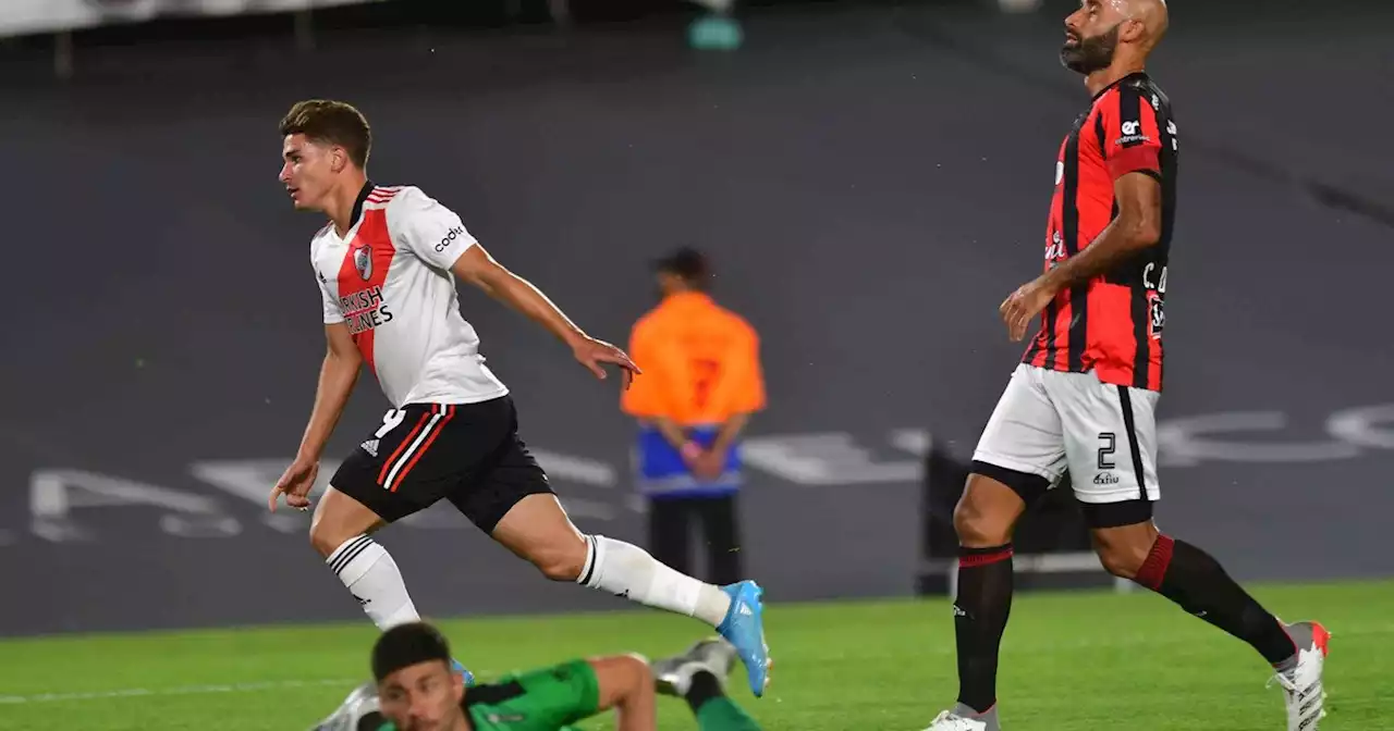 El récord de Julián Álvarez en River: 'Siempre que le sirva al equipo, estoy'