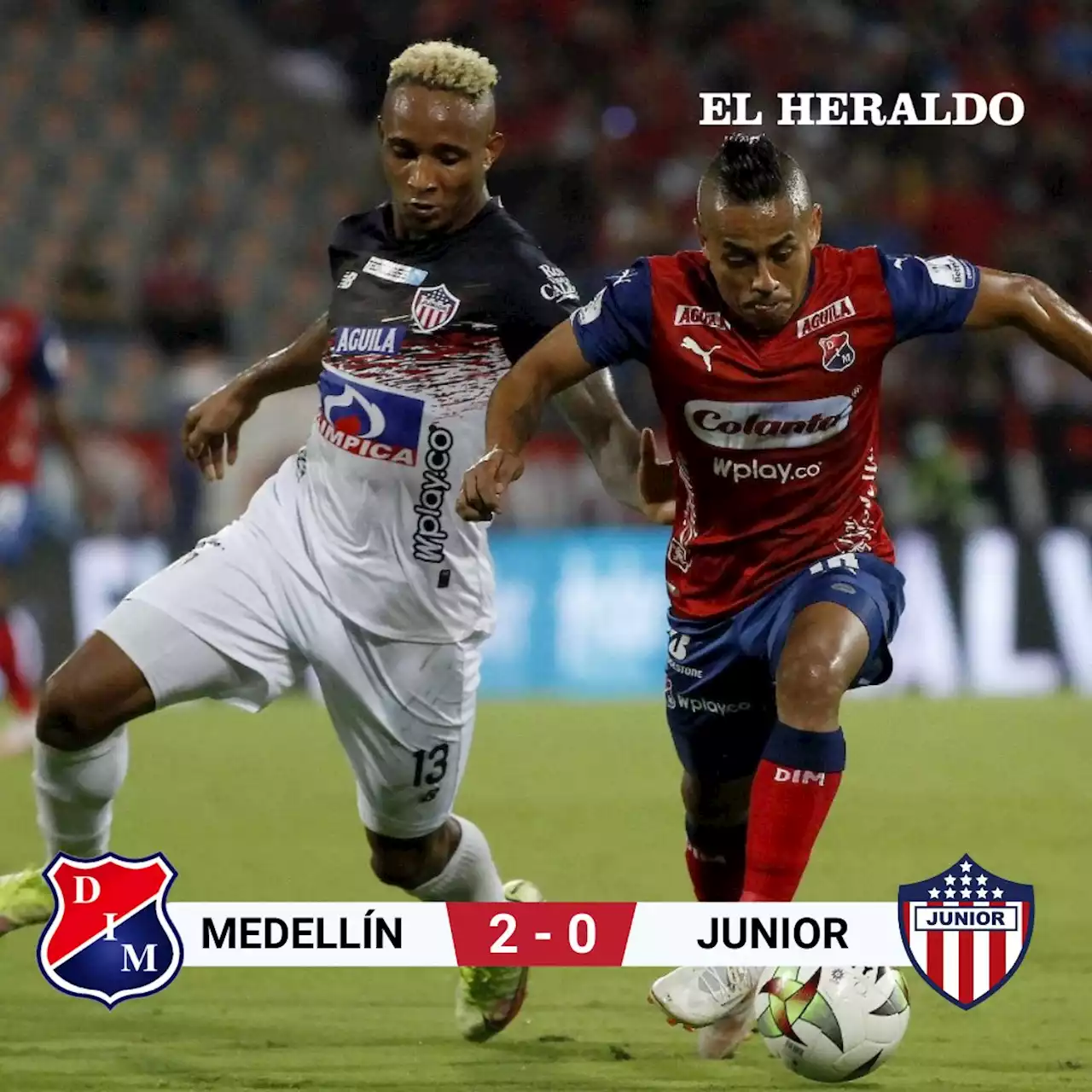 Medellín 2, Junior 0: de mal en peor