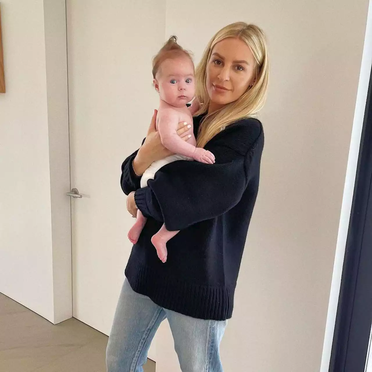 You Must See Morgan Stewart's Heart-Melting Tribute on Daughter Row's First Birthday - E! Online