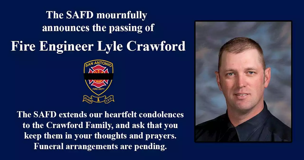 Second SAFD firefighter dies within days of lieutenant’s death