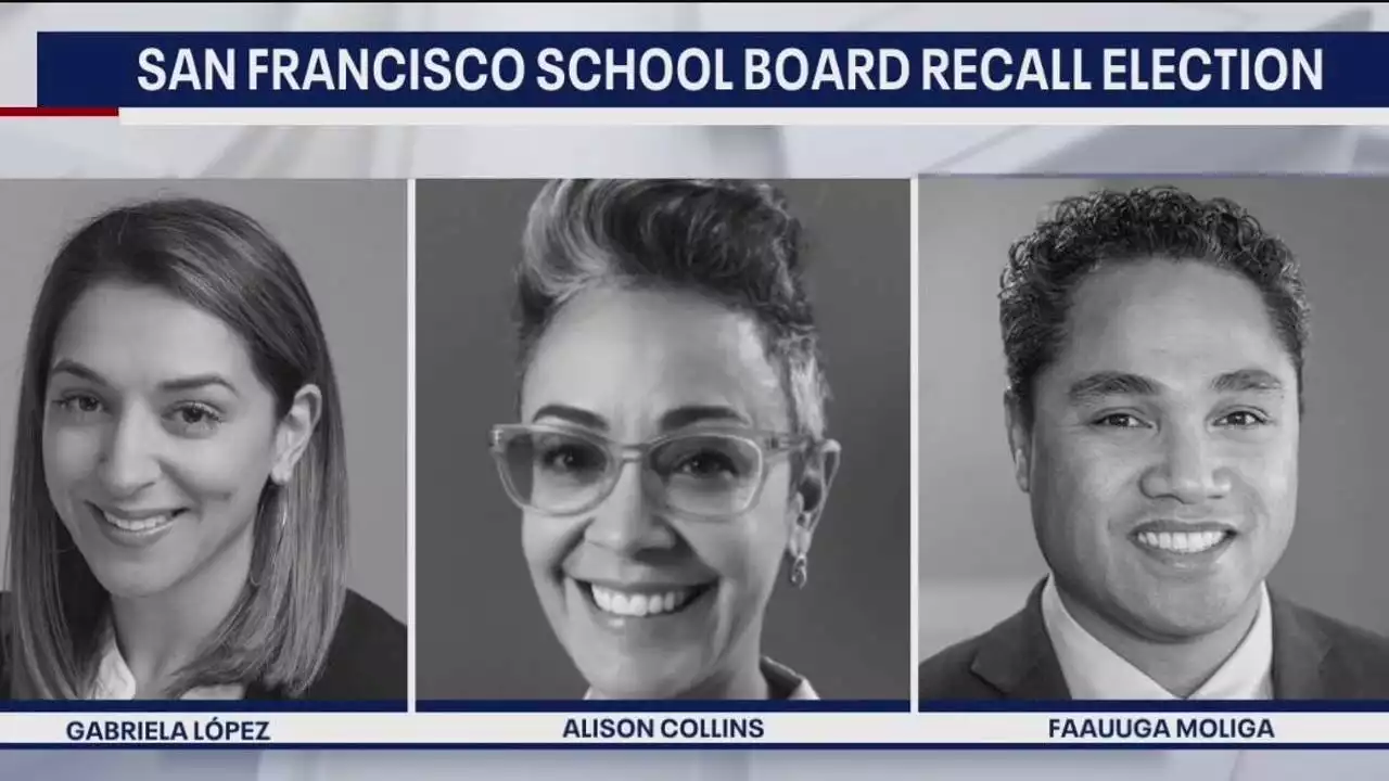 Voters oust San Francisco school board members in special recall election