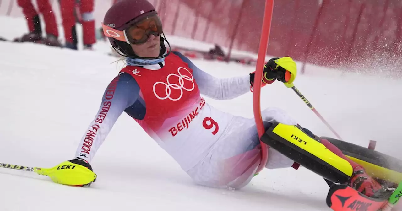 Mikaela Shiffrin will leave Olympics without a medal after another DNF