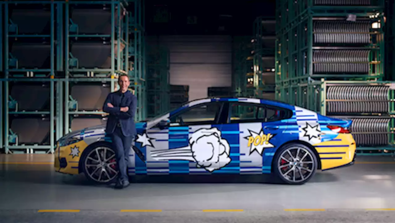 BMW unveils Jeff Koons-designed coupe