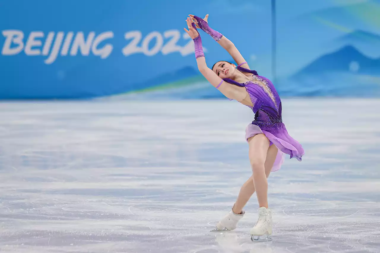 Kamila Valieva Takes Lead Into Olympic Women’s Free Skate