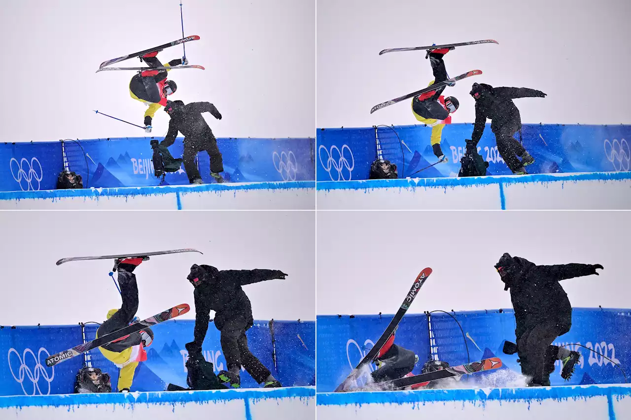 WATCH: Finnish Freeskier Hits Camera Operator, Crashes on Top of Halfpipe