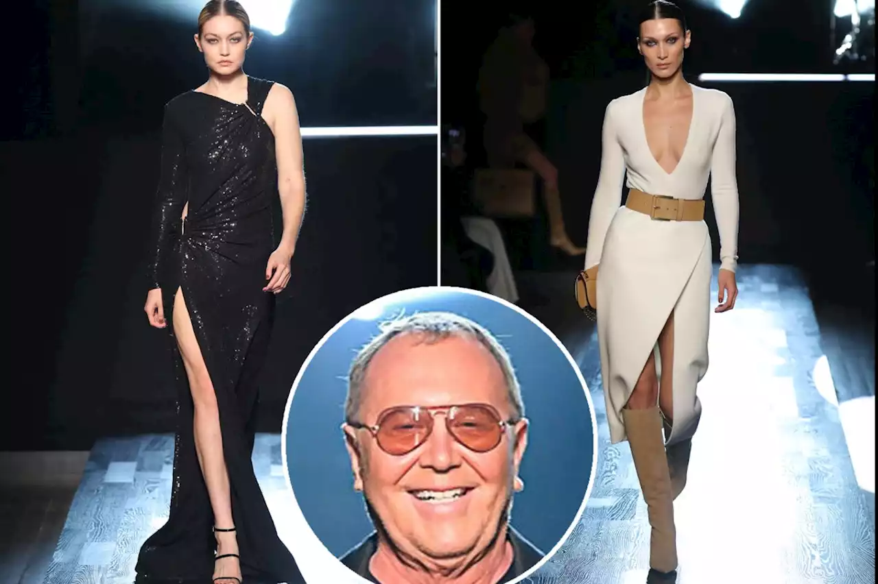 Gigi and Bella Hadid strut their stuff for Michael Kors during NYFW