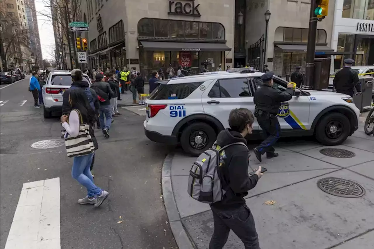 Two men shot at 17th and Chestnut in Center City