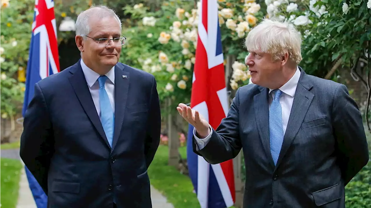 Scott Morrison and Boris Johnson have held talks today. Here's what they discussed