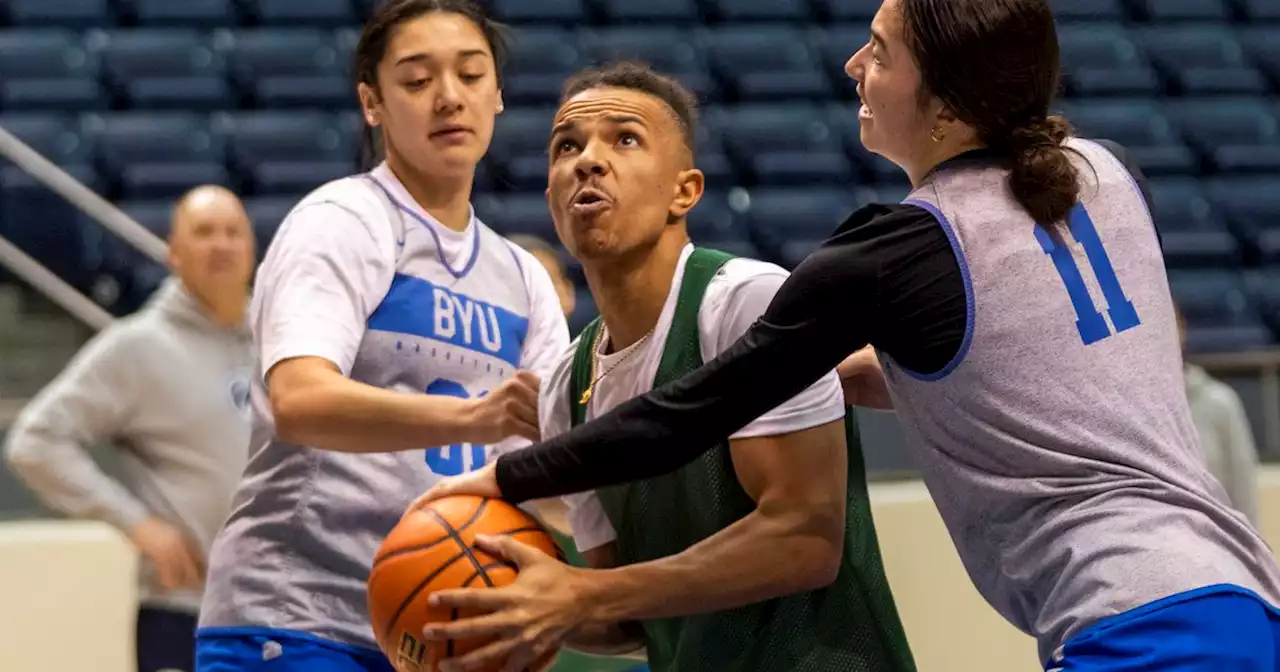 How hard is it to beat the BYU women’s basketball team? Just ask these guys