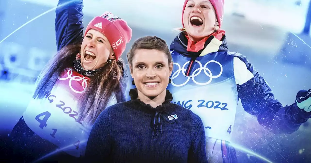 Olympia 2022: Evi Sachenbacher-Stehle feiert Gold-Coup von Katharina Hennig und Victoria Carl im Teamsprint