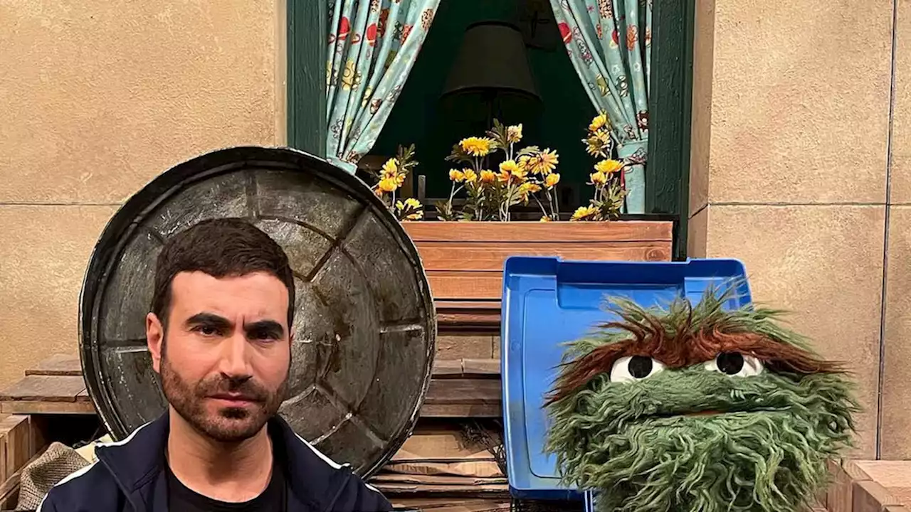 Ted Lasso's Roy Kent Meets Oscar the Grouch on Sesame Street