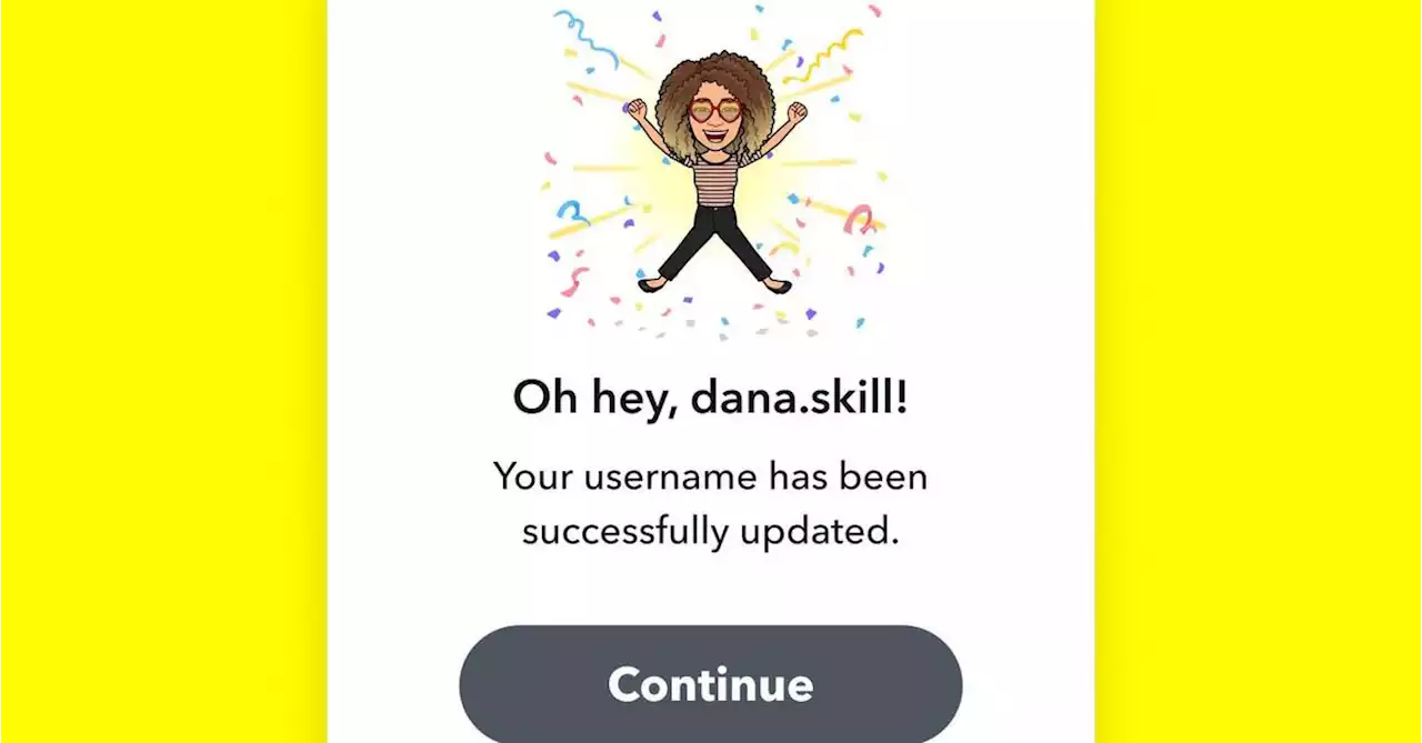 Snapchat will start letting you change your username later this month