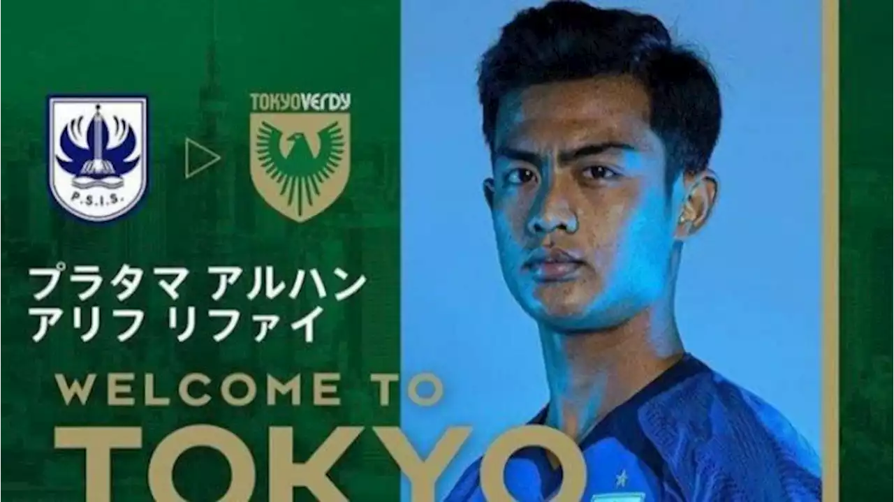 Pelatih PSIS Doakan Pratama Arhan Sukses di Tokyo Verdy