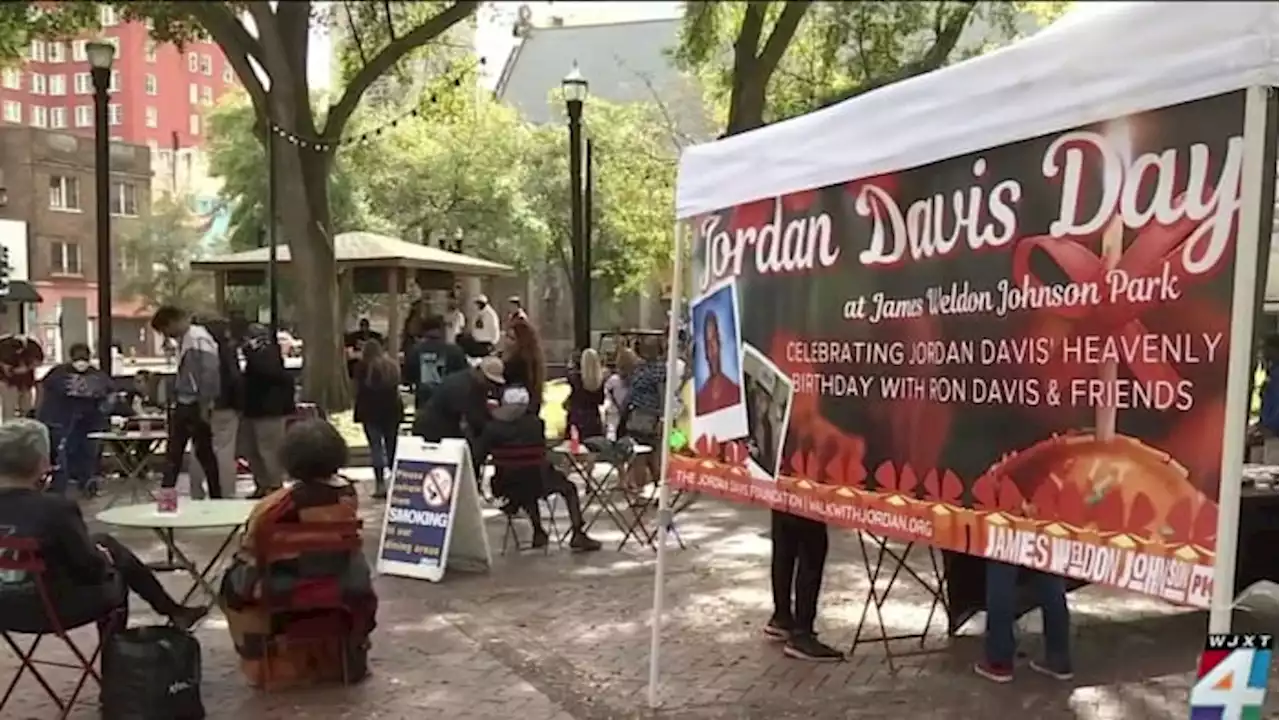 Loved ones gather at Jacksonville park to celebrate life of Jordan Davis