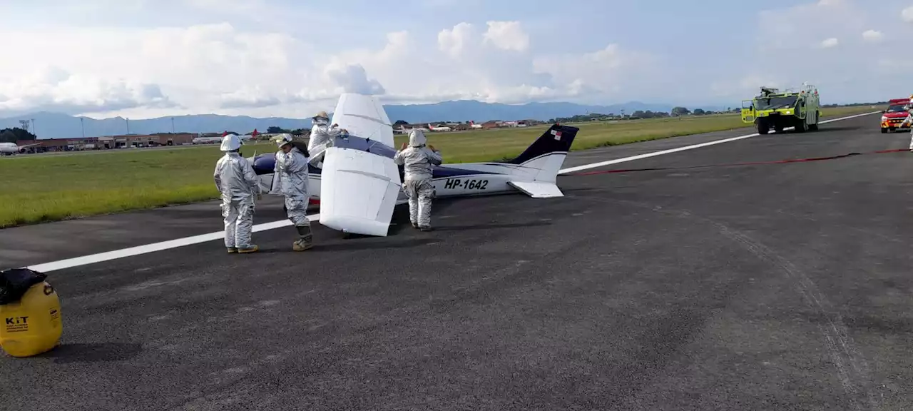 Aeronave tuvo problemas en su tren de aterrizaje en el aeropuerto que sirve a Cali