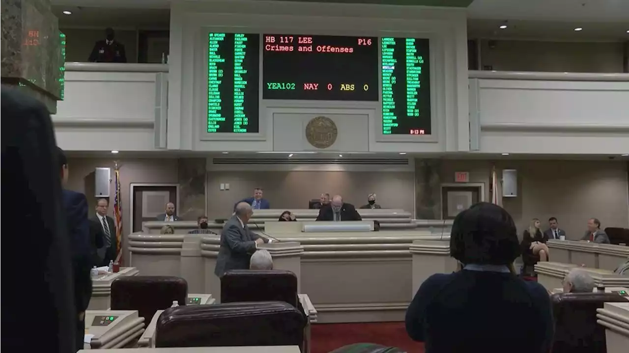 Alabama House delays vote on riot legislation