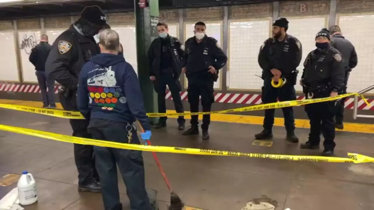 Breakdancer stabbed in thigh on Brooklyn-bound L train; Police searching for suspect