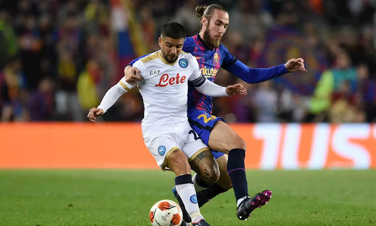 Il Napoli pareggia 1-1 con il Barça al Camp Nou