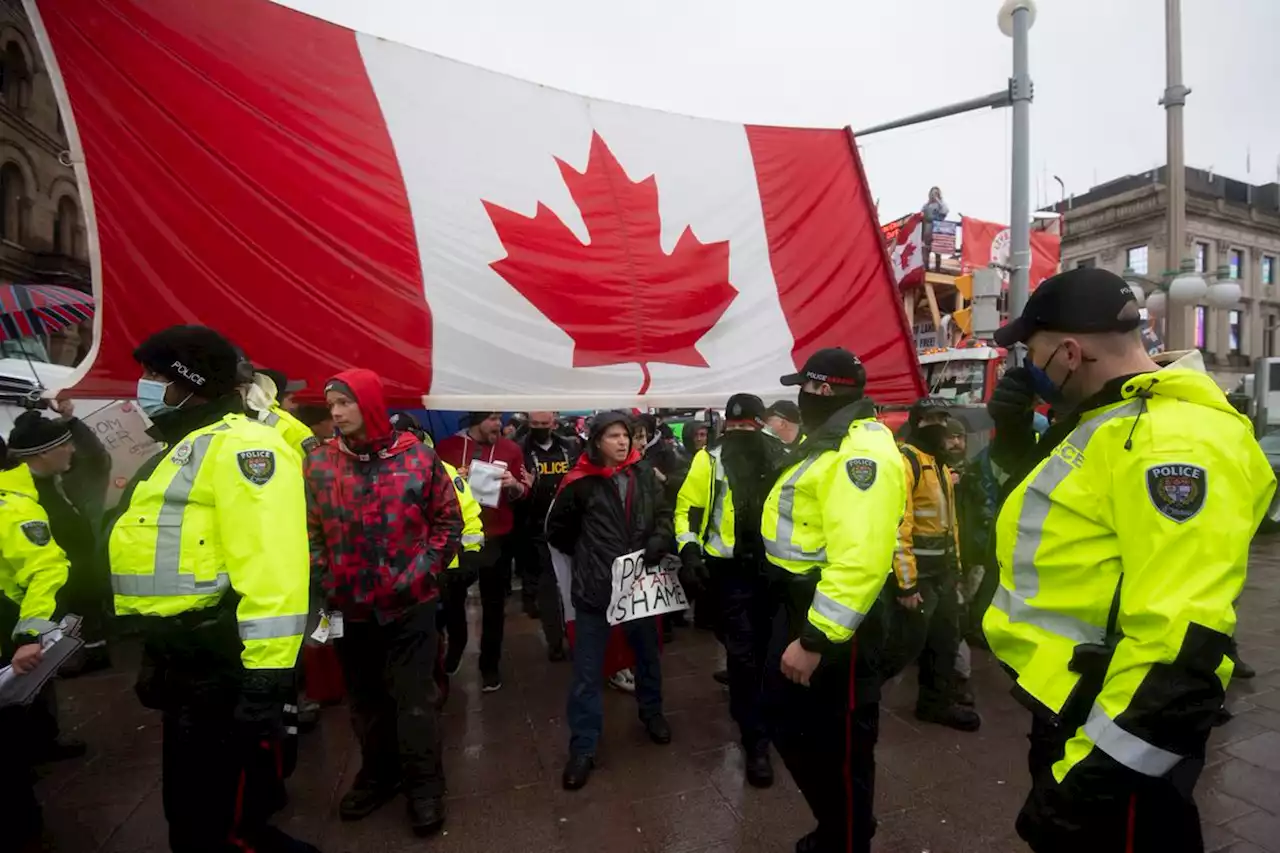 Canada arresting truckers protesting COVID restrictions