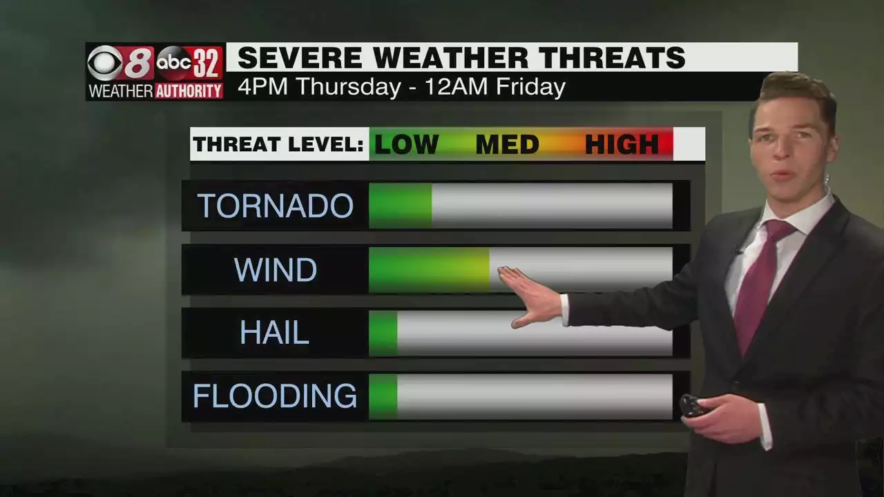 Severe Storms Possible Late Thursday - Alabama News