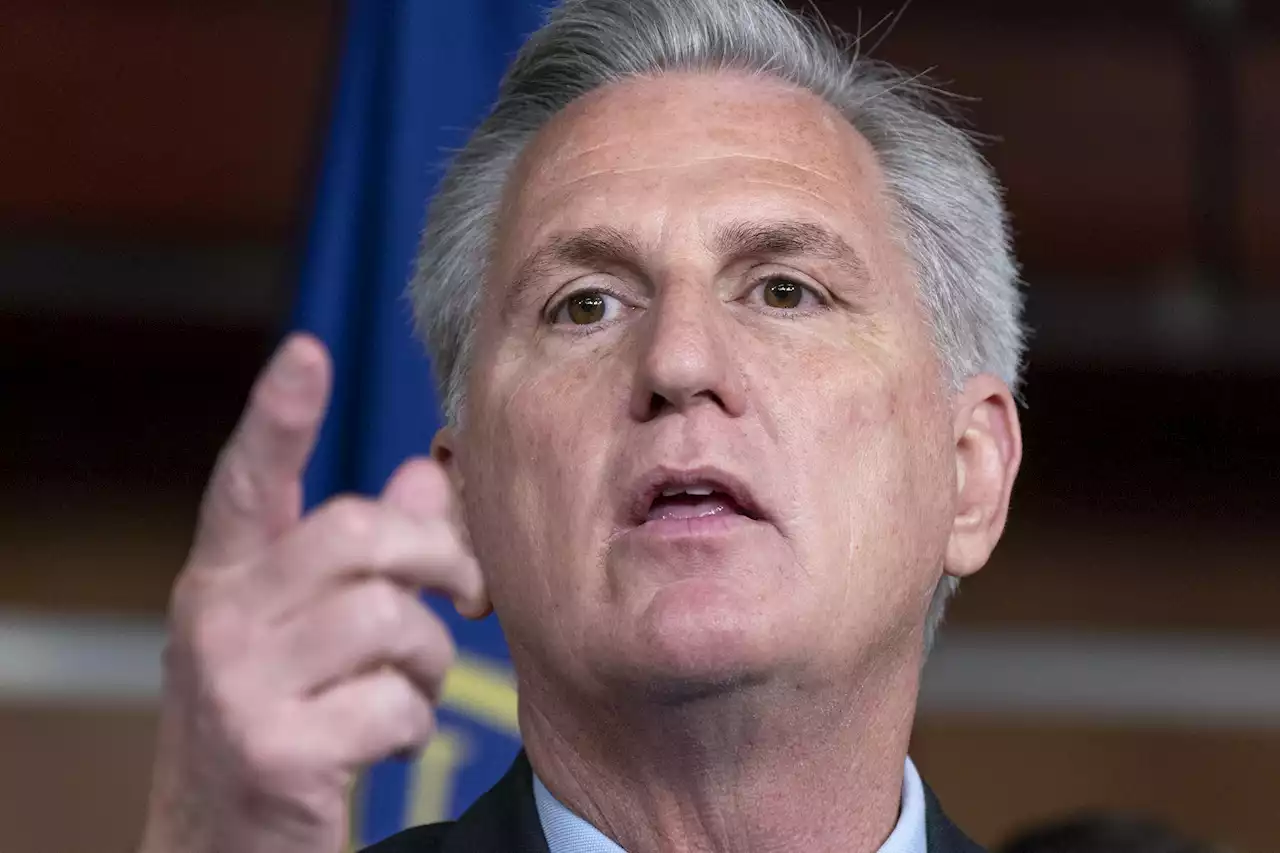 GOP leader McCarthy backs primary bid vs. Trump foe Cheney