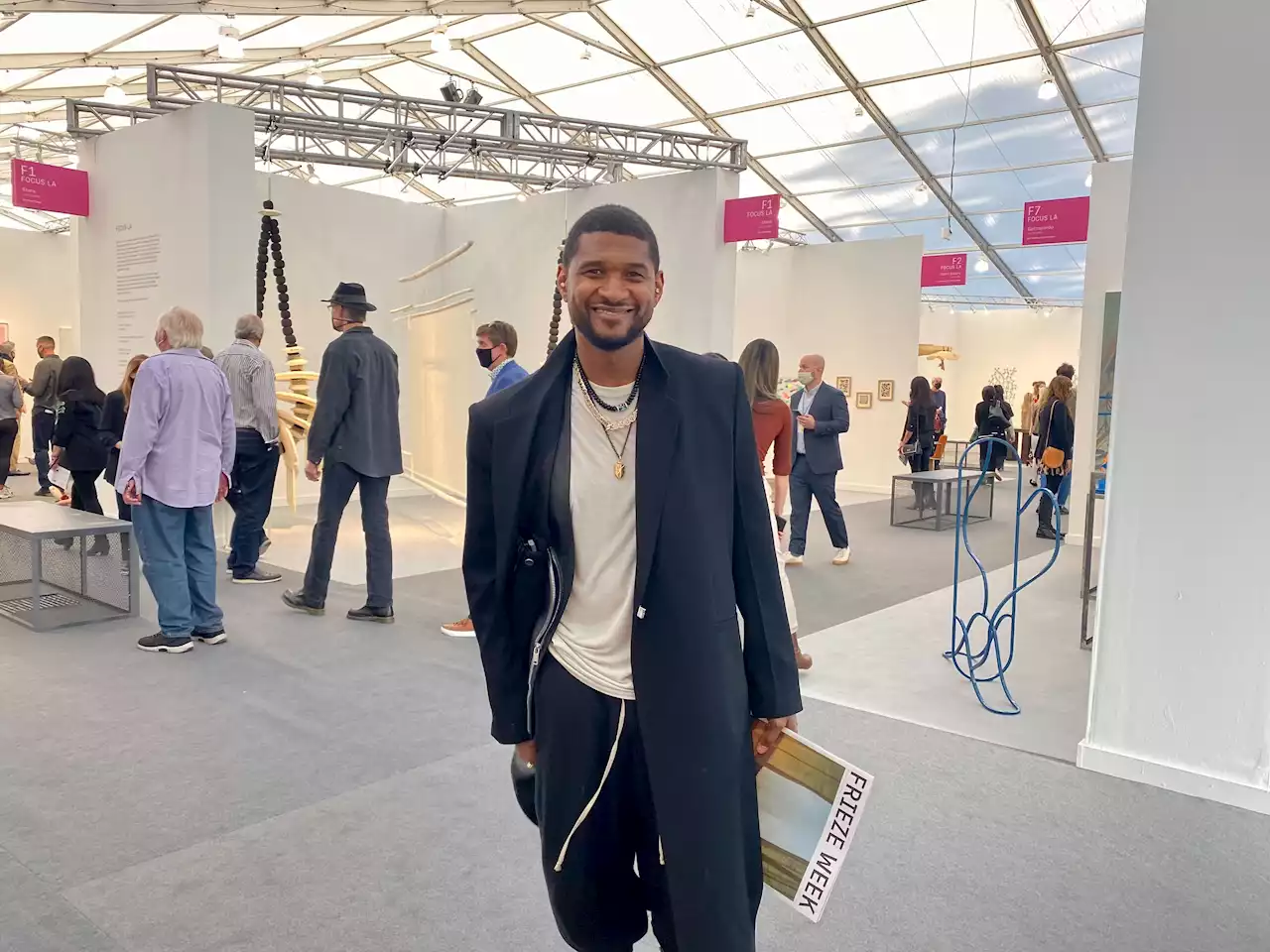 Which Celebs Went Shopping at Frieze Los Angeles? We Buttonholed Gwyneth Paltrow, Will Ferrell, and Other Famous Names at the Fair