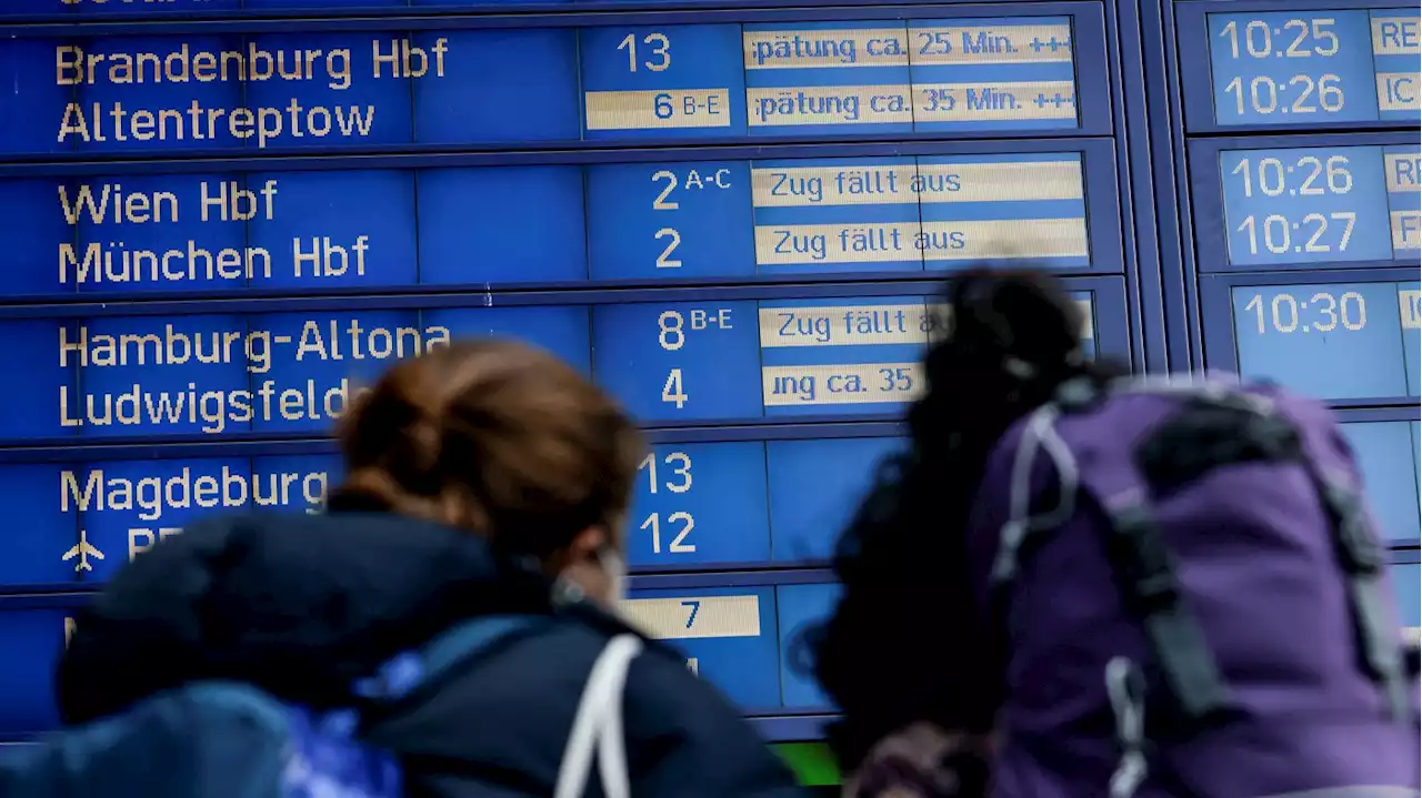 Auf diesen Berliner Fernverkehrsstrecken gibt es noch immer Zugausfälle