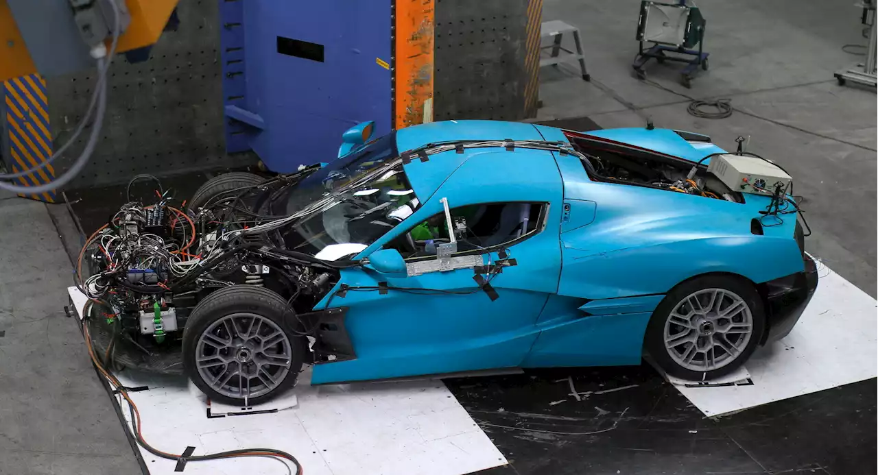 Rimac Completes The Final U.S. Crash Test For The Nevera Supercar | Carscoops