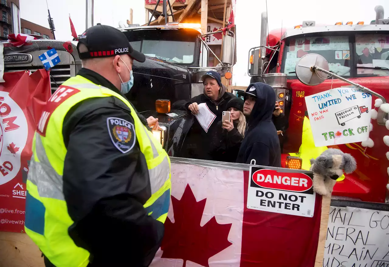 Ottawa - Polizei nimmt Anführer der LKW-Blockade in Kanadas Hauptstadt fest