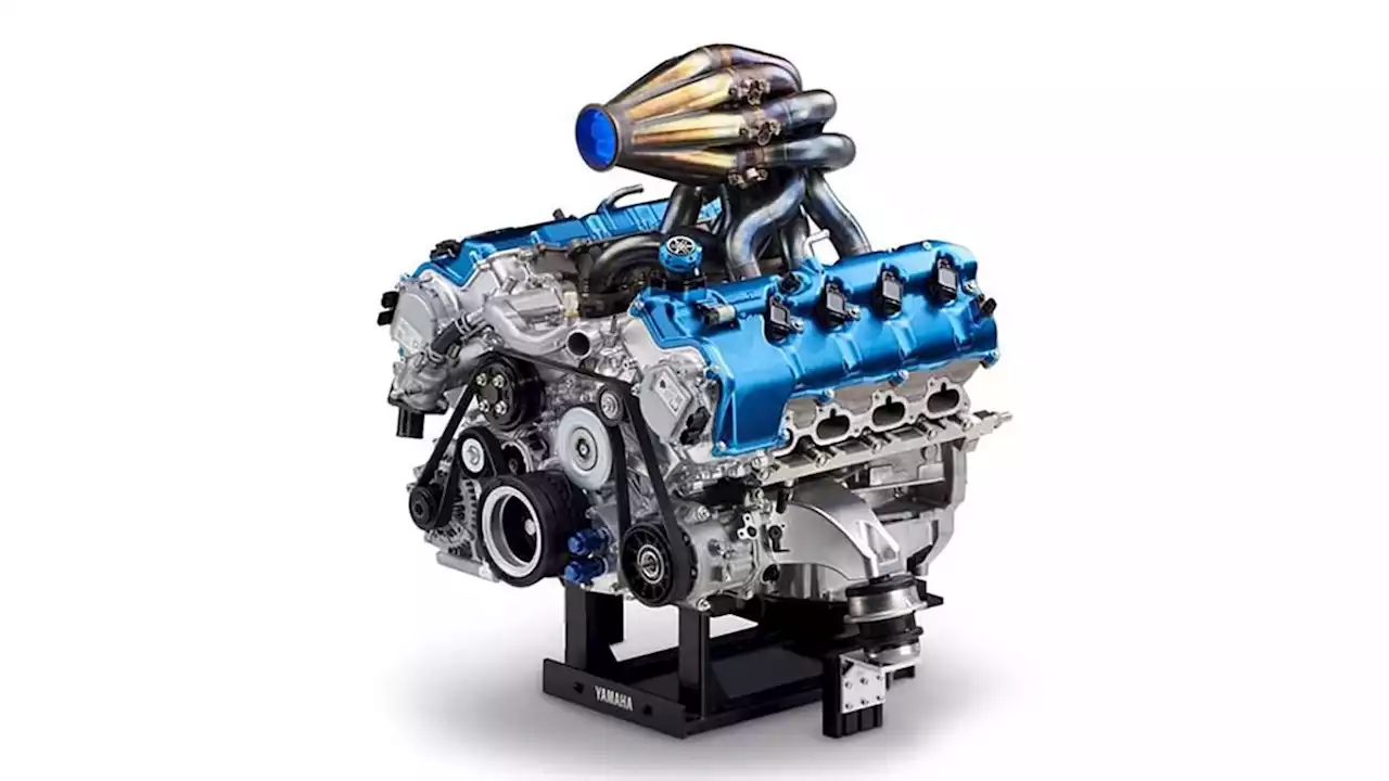 Yamaha converts 2UR-GSE 5-litre V8 engine to run on hydrogen | Evo