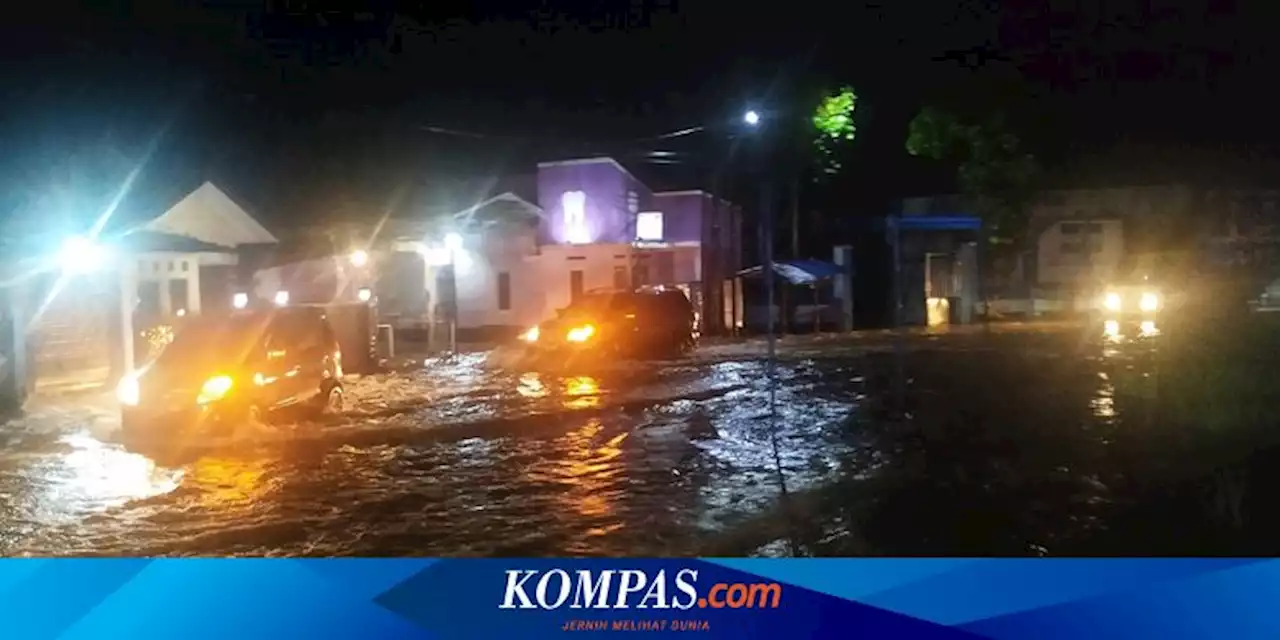 Diguyur Hujan 4 Jam, Kota Sukabumi Dikepung Banjir, Satu Orang Tewas