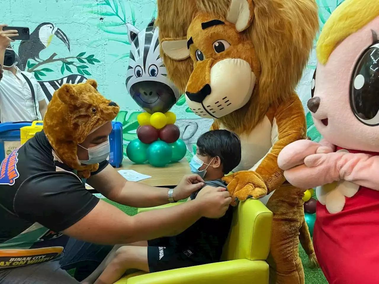 Biñan City opens 2 pediatric vaccination sites