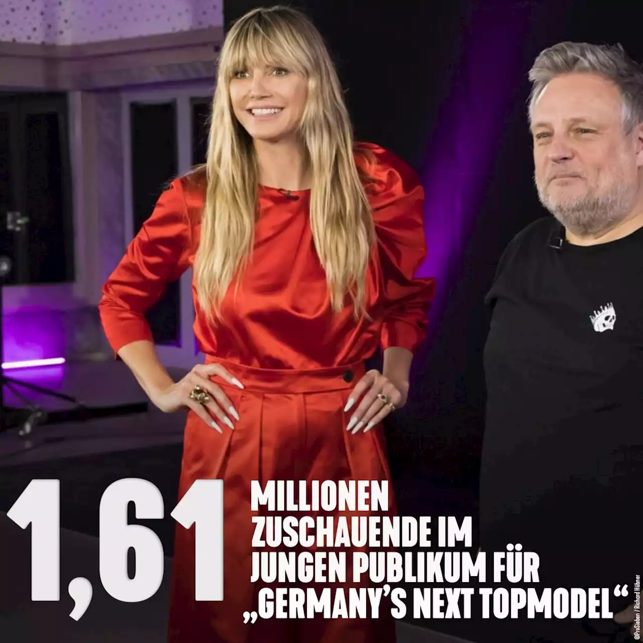 „Germany’s next Topmodel“ holt besten Nicht-Final-Marktanteil seit 2009