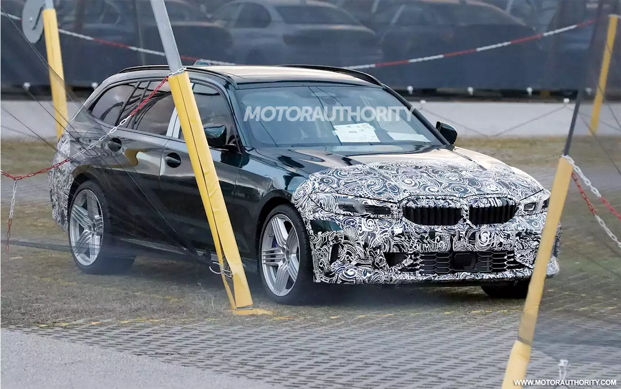 2023 BMW Alpina B3 Touring spy shots