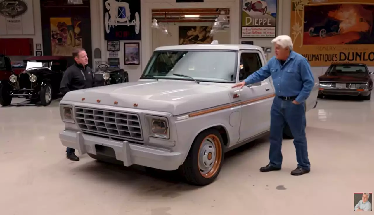 Jay Leno gets a taste of electro restomodding with the F-100 Eluminator