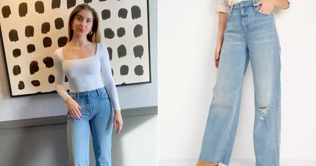 These High-Waisted Jeans From Old Navy Are Trending For Spring