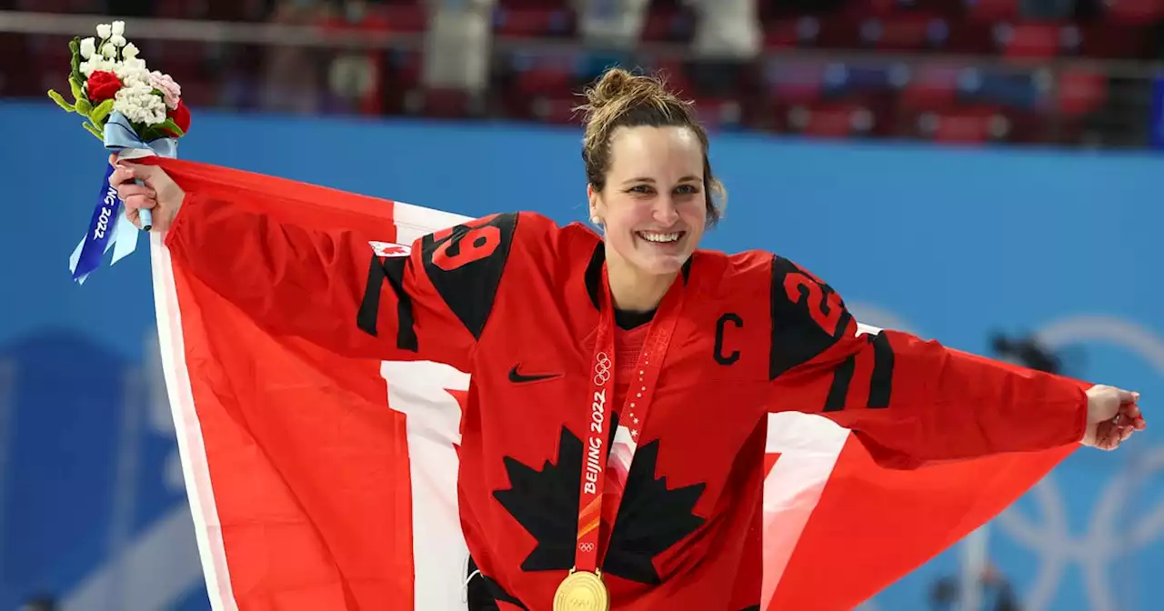 Canada's Marie-Philip Poulin Made History in the Gold-Medal Hockey Game