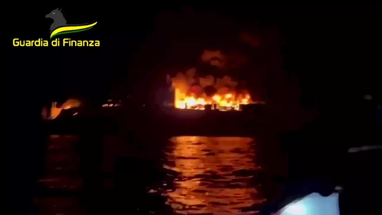 Two trapped, scores rescued after flames engulf Greece-Italy ferry