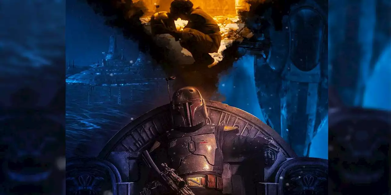 Book of Boba Fett Fan Poster Combines All Star Wars Prequel Flashback Scenes