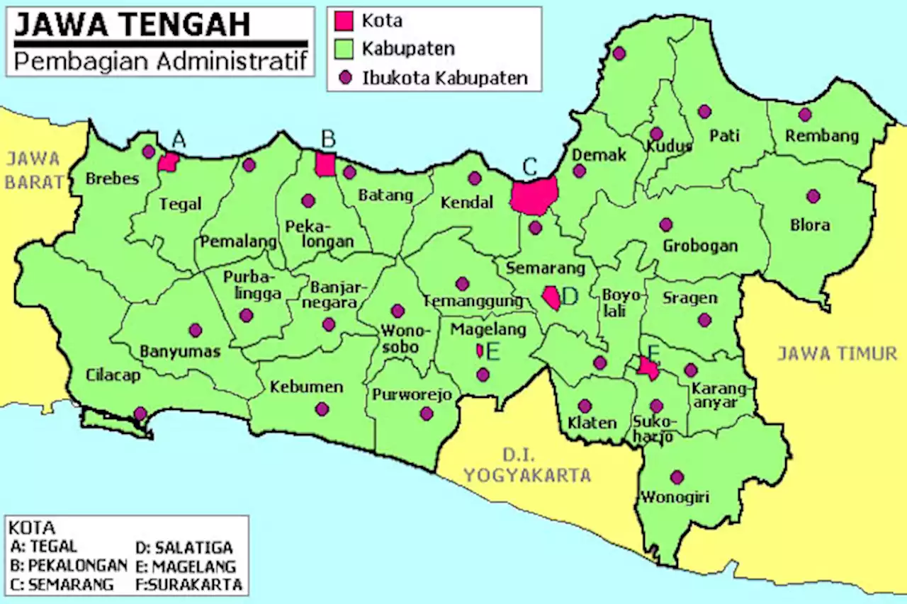 Ini Daerah di Jateng yang Usul Pemekaran Wilayah, Nomor 3 Paling Luas