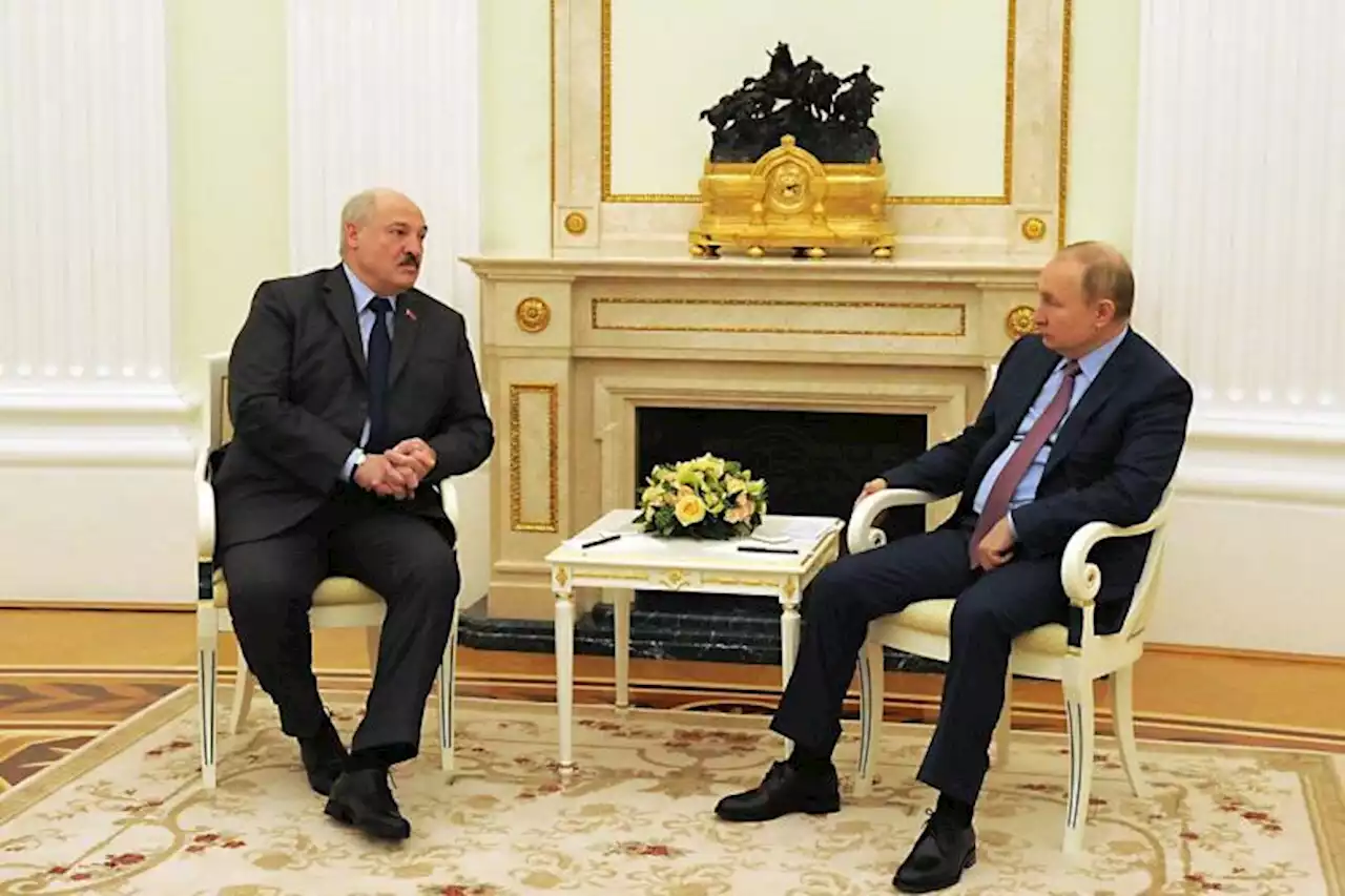 Putin hosts Belarus strongman for security talks, drills